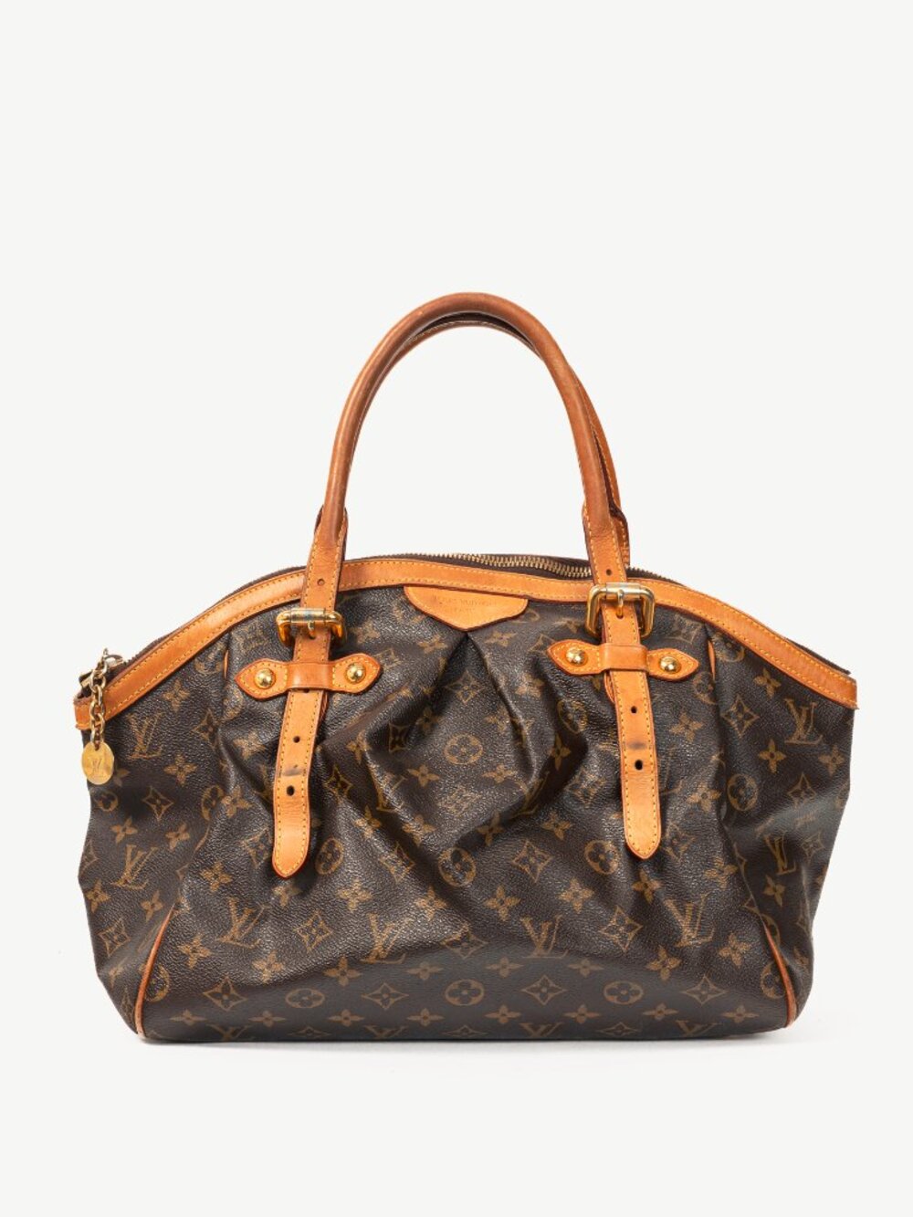 Louis Vuitton Tivoli GM Monogram Canvas & Leather-Trim Handbag